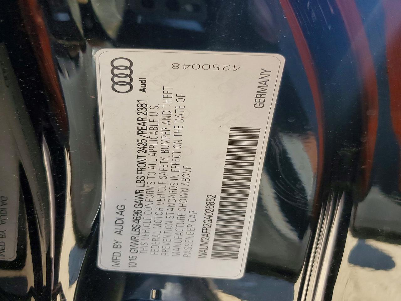 AUDI A5 PREMIUM PLUS S-LINE 2015