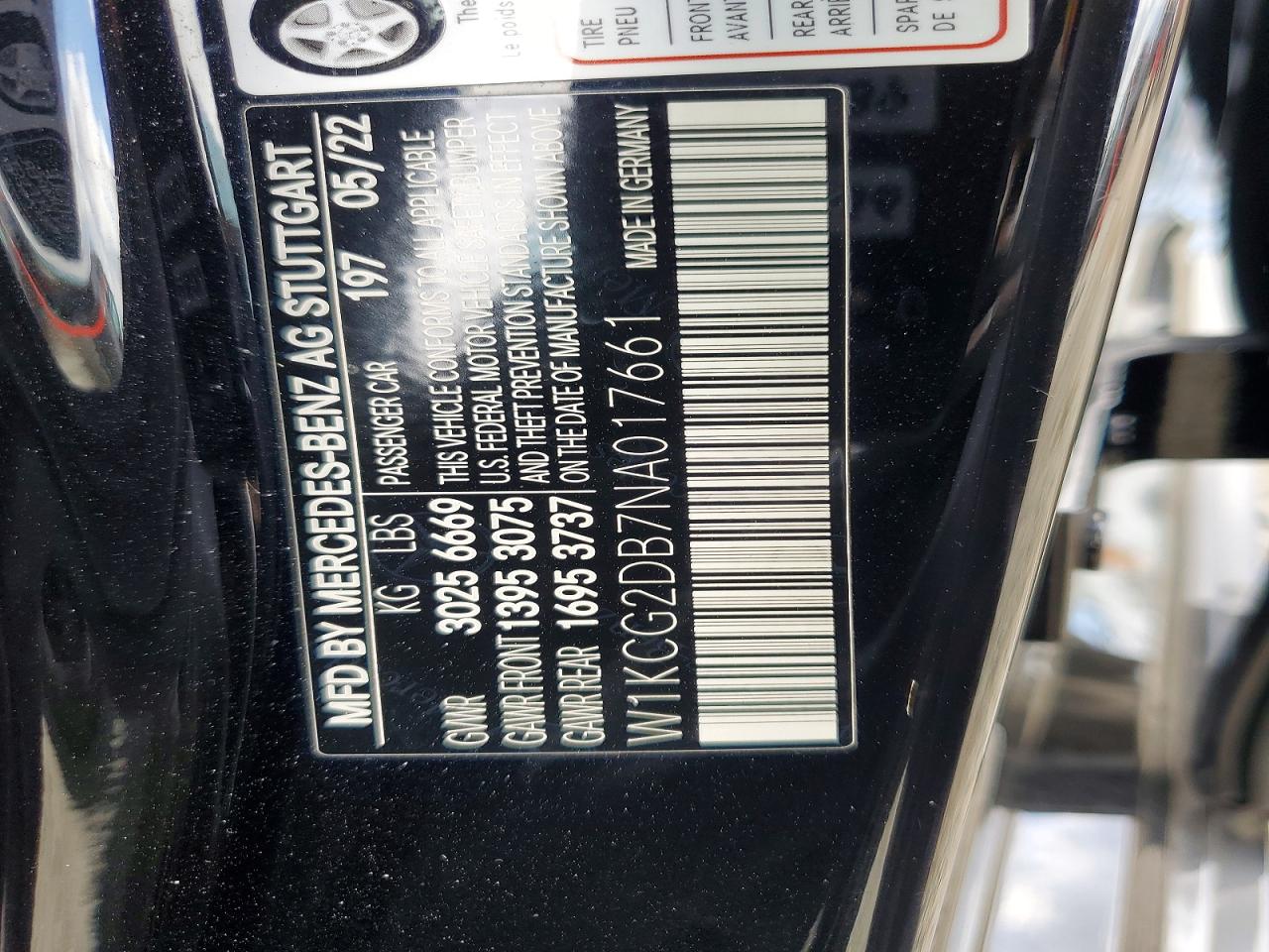 MERCEDES-BENZ EQS SEDAN 450+ 2022