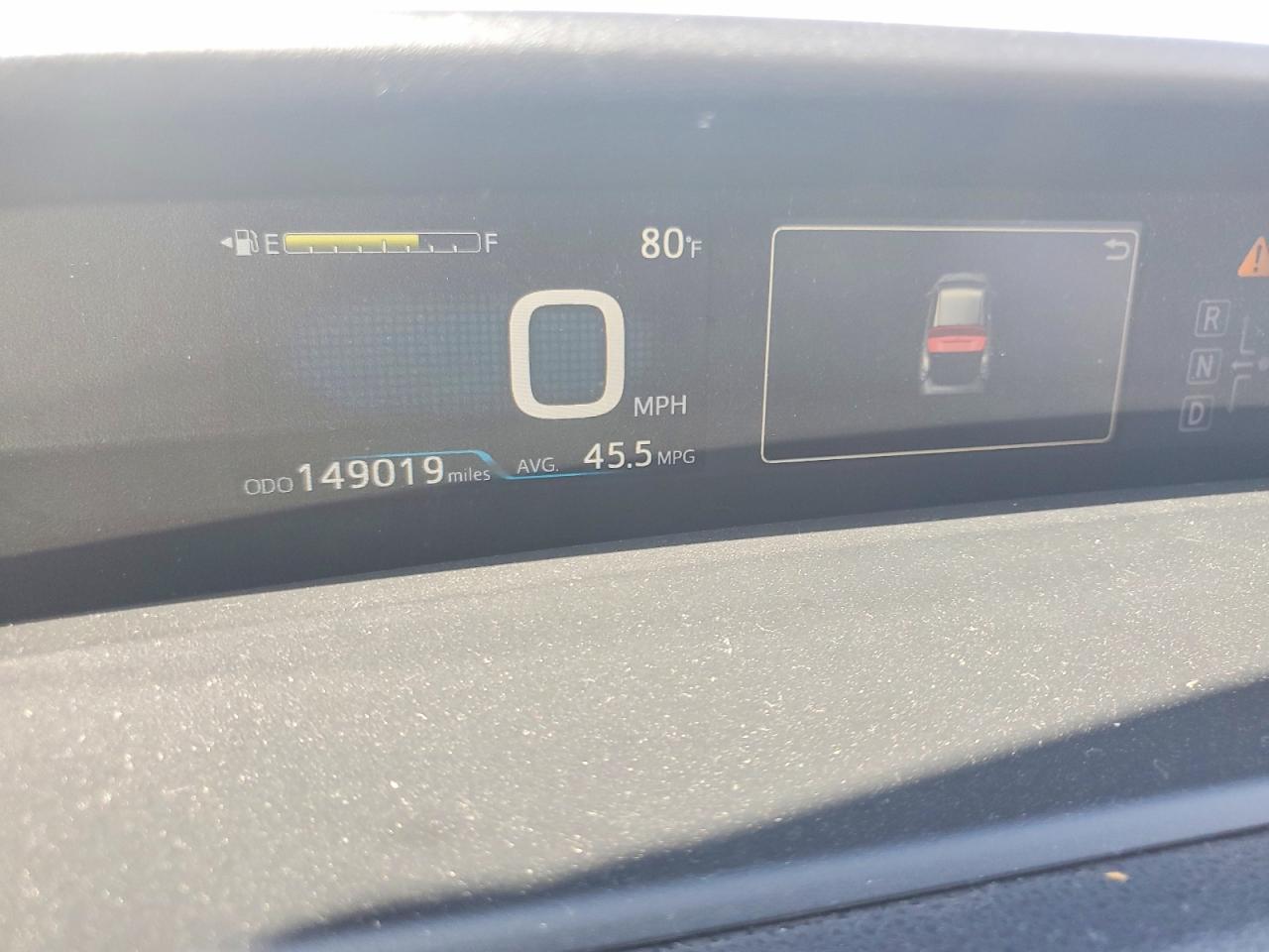 TOYOTA PRIUS TWO 2017