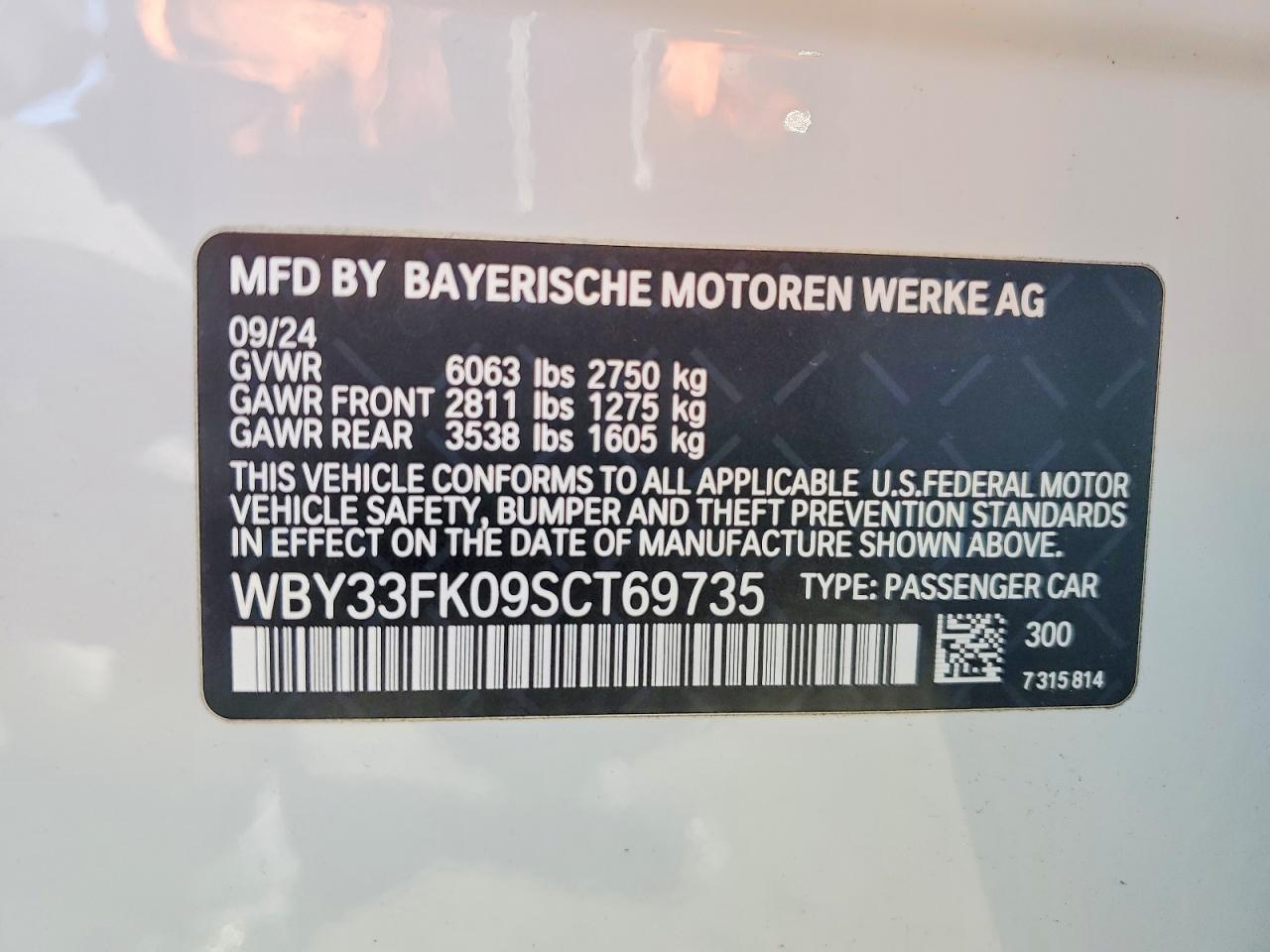 BMW I5 EDRIVE 40 2024