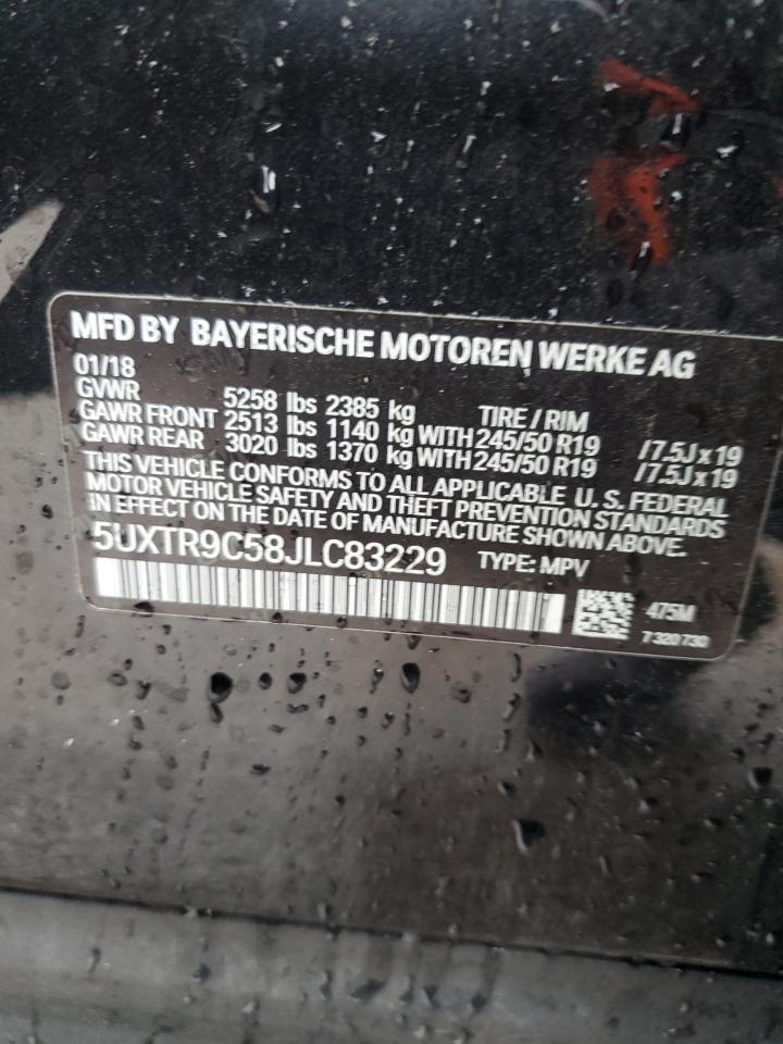 BMW X3 XDRIVE 30 I 2018