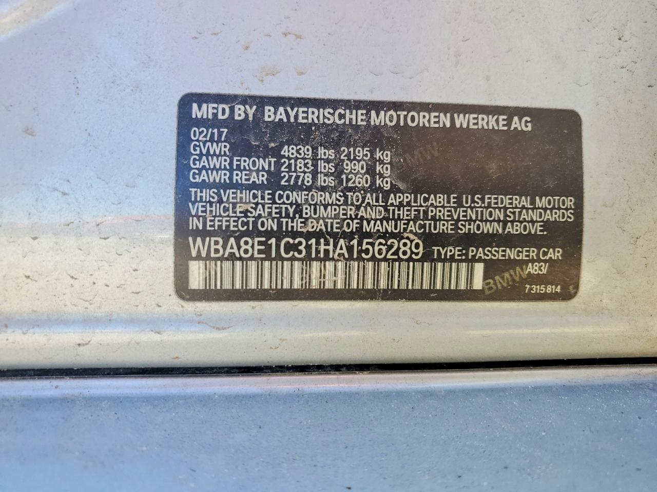 BMW 330 E Plugin-hybrid 2017