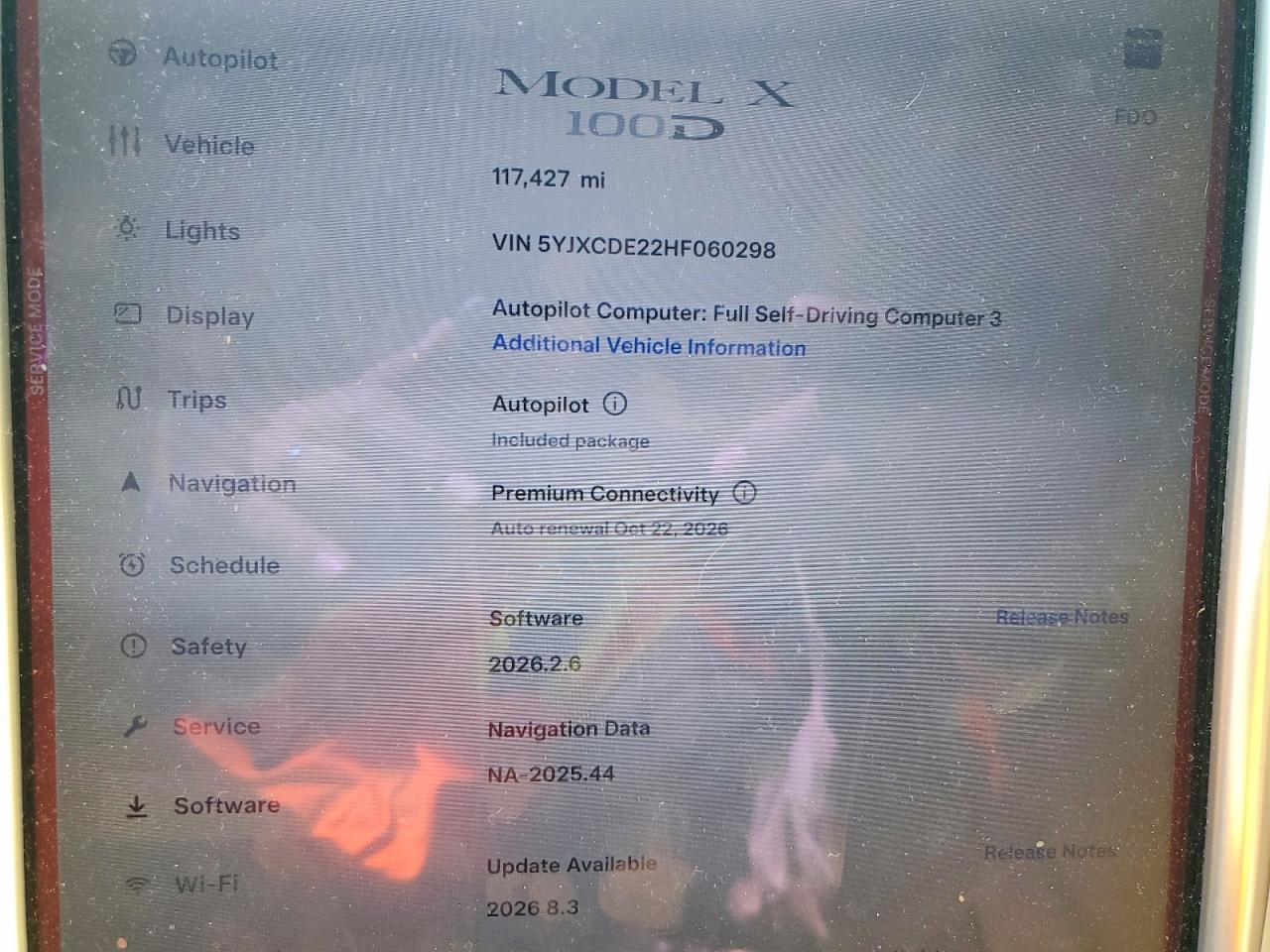 TESLA MODEL X AWD DUAL MOTOR 2017