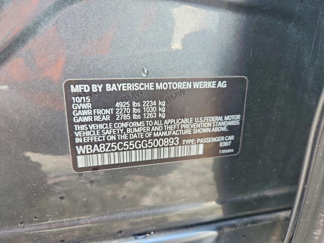 BMW 328 I 2015