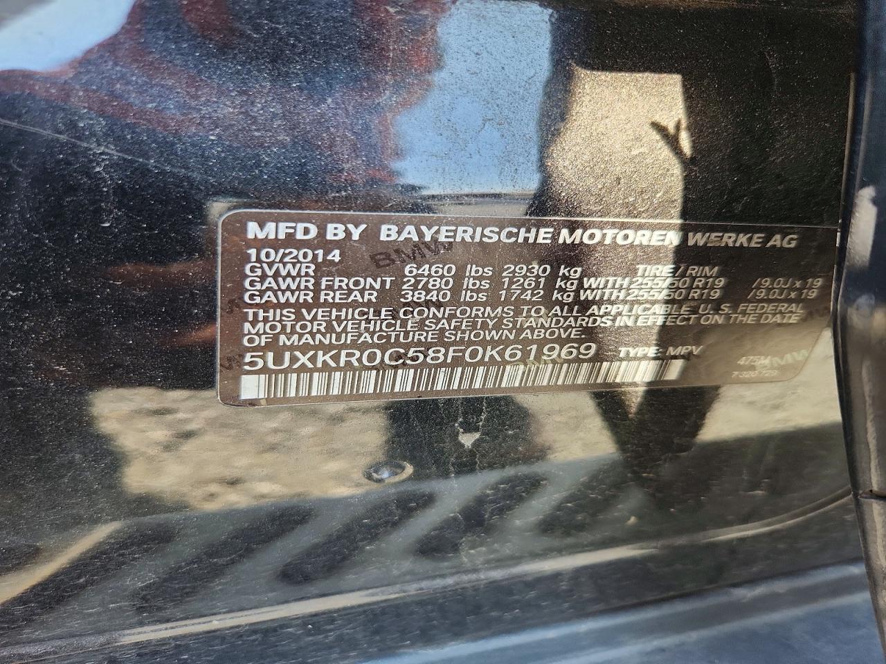 BMW X5 XDRIVE 35 I 2014