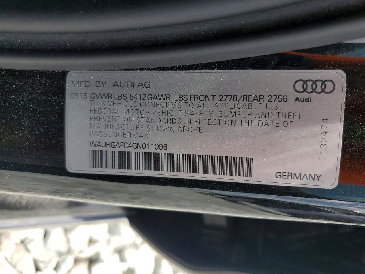 AUDI A6 PRESTIGE 2015