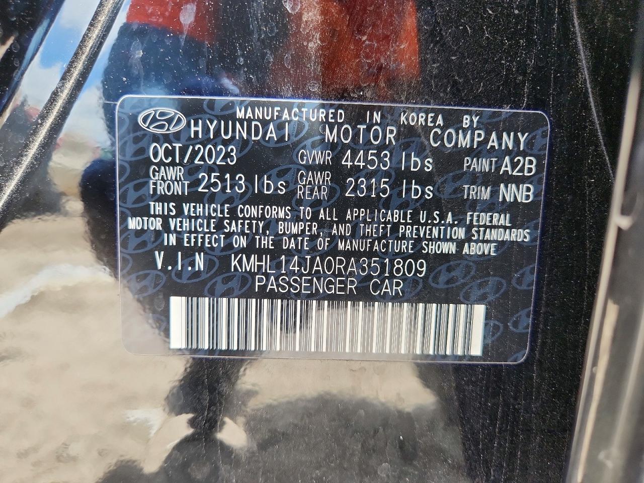 HYUNDAI SONATA SEL 2023