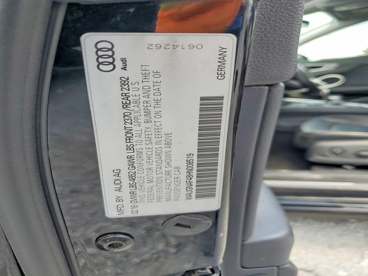 AUDI A4 PREMIUM 2016