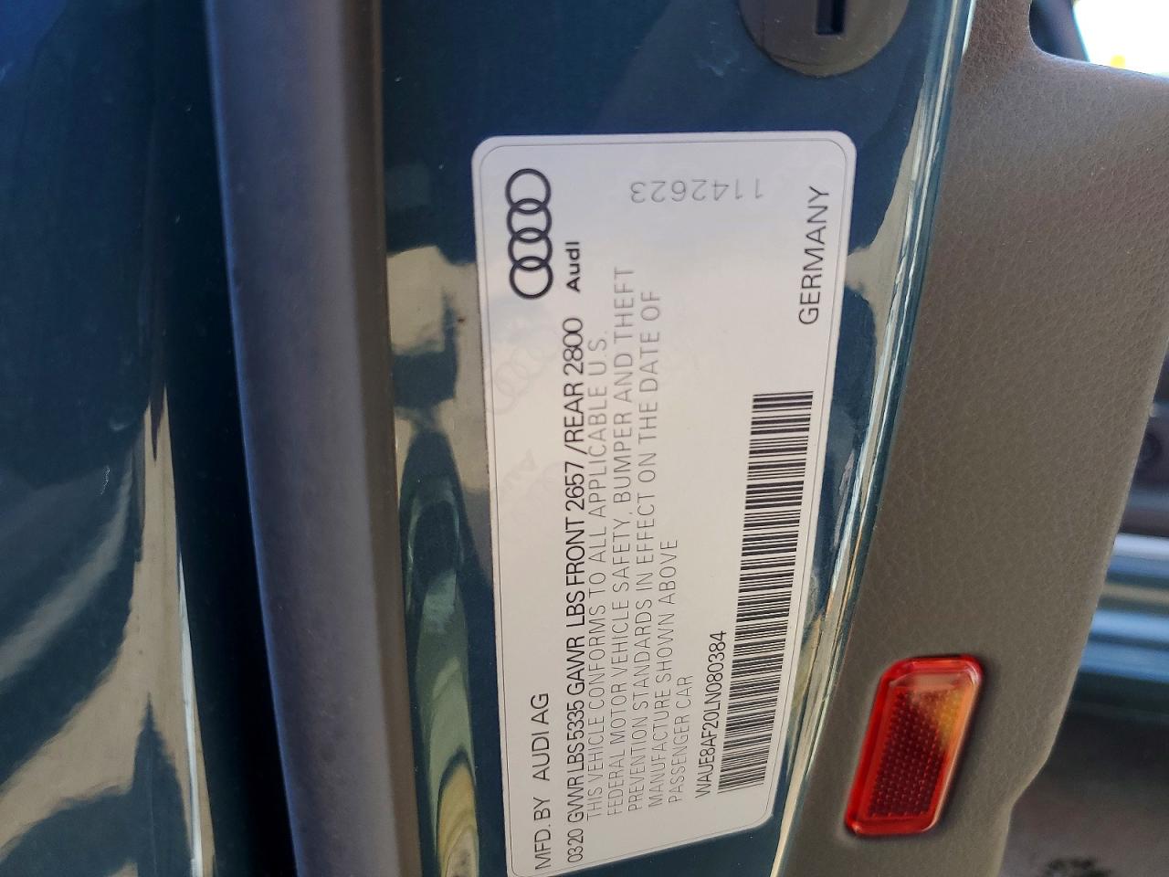 AUDI A6 PREMIUM PLUS 2020
