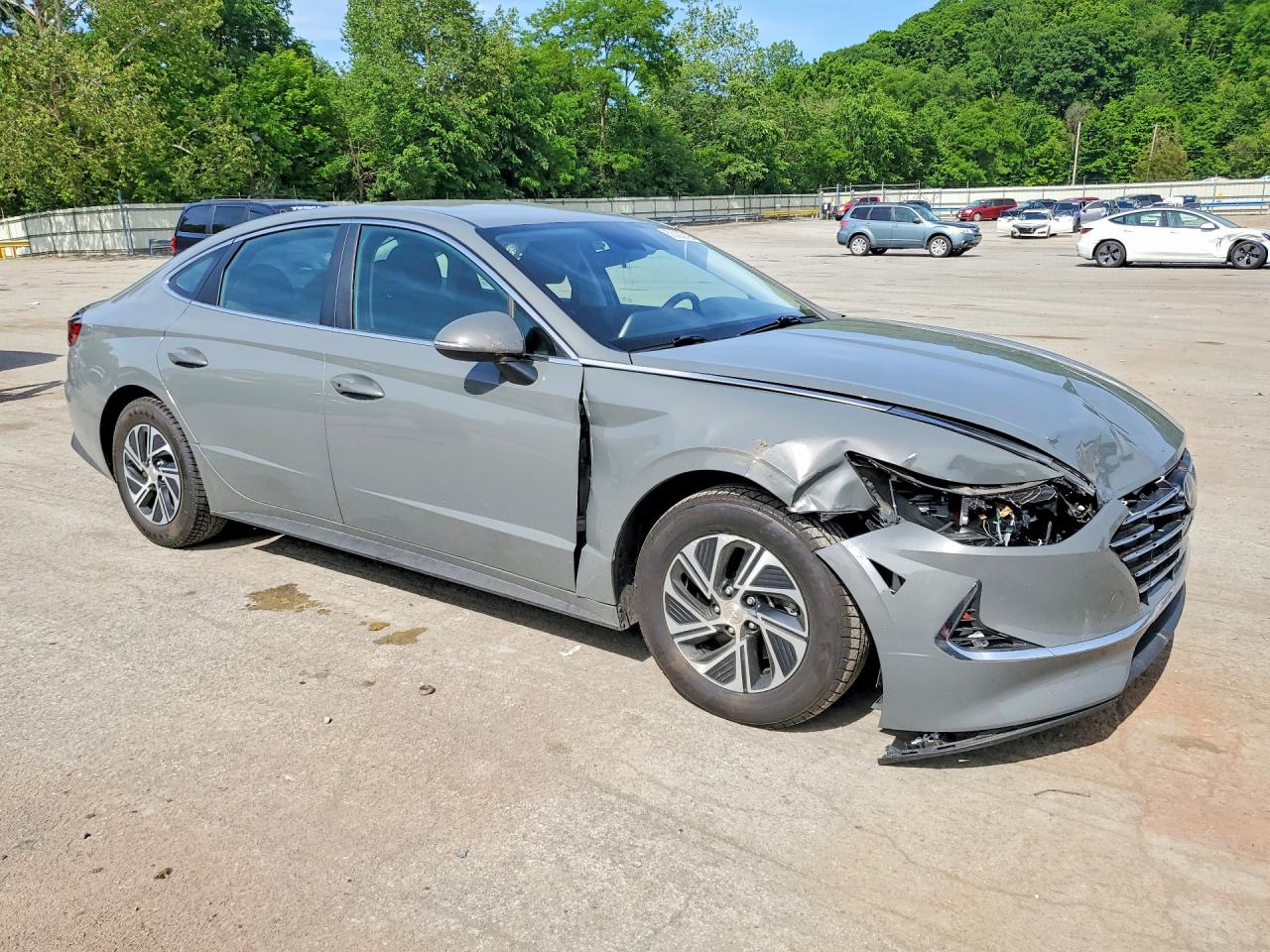 HYUNDAI SONATA HYBRID BLUE 2022