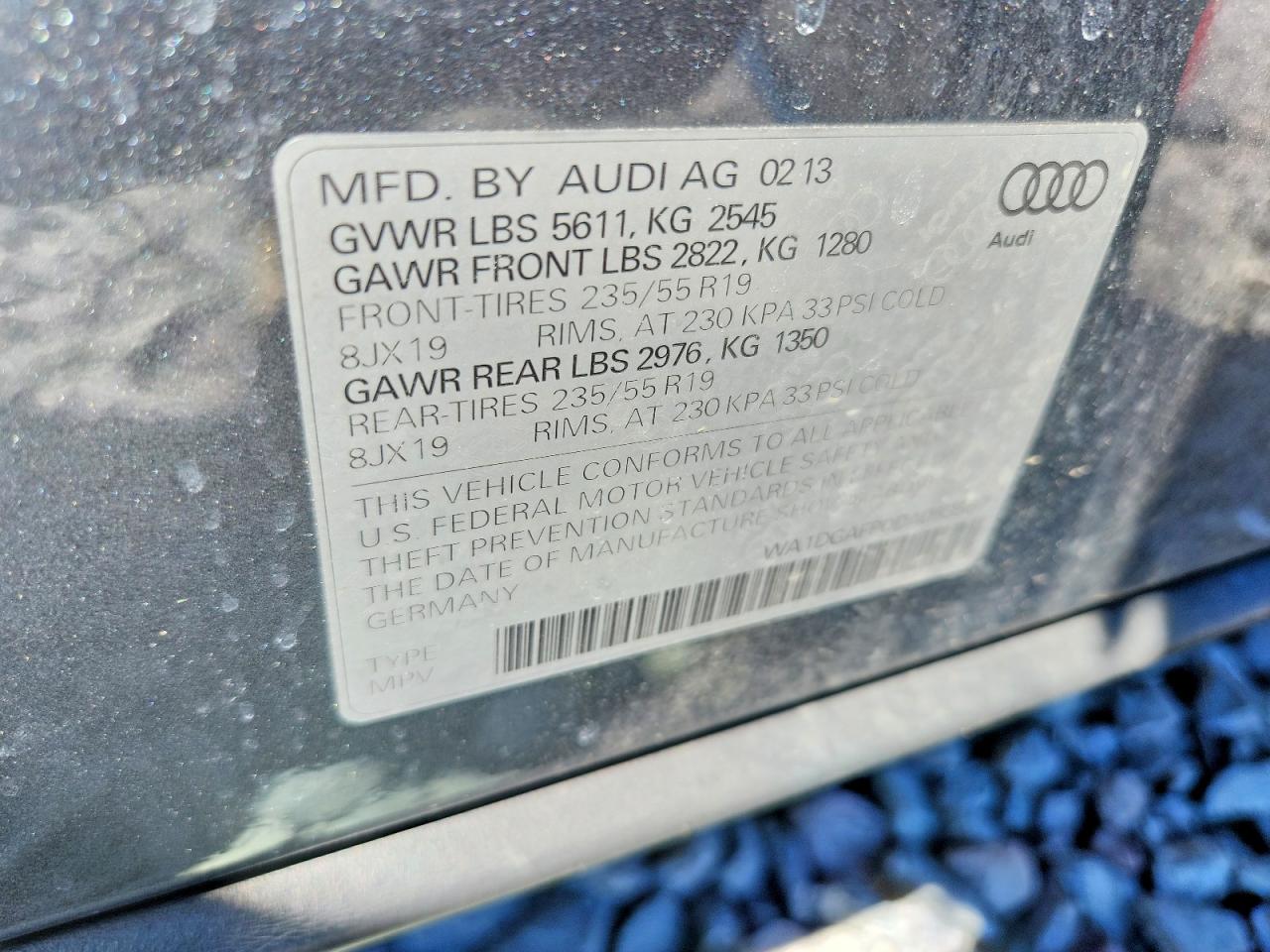 AUDI Q5 PREMIUM PLUS 2019