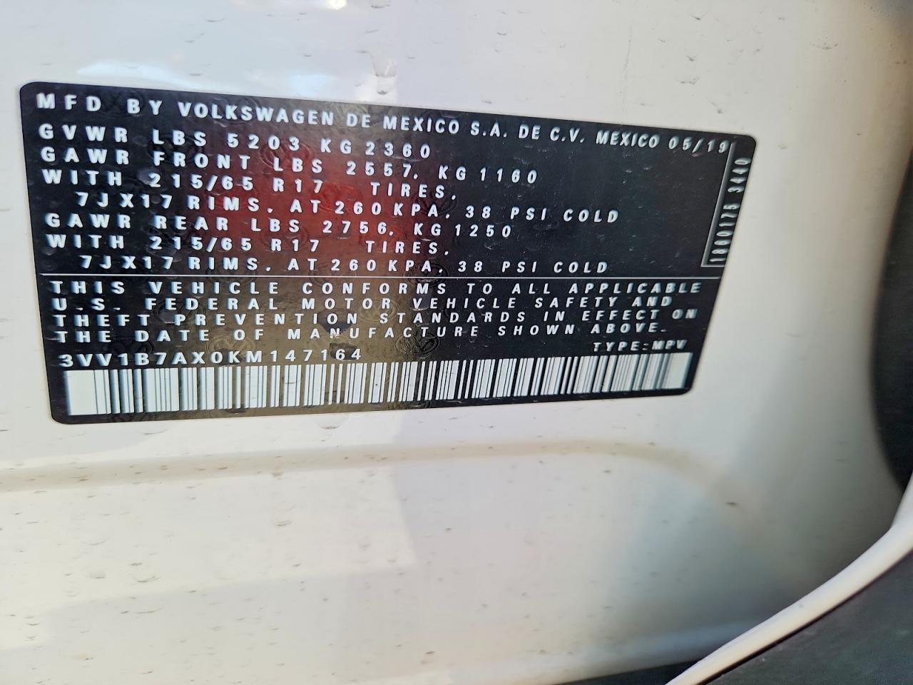 VOLKSWAGEN TIGUAN S