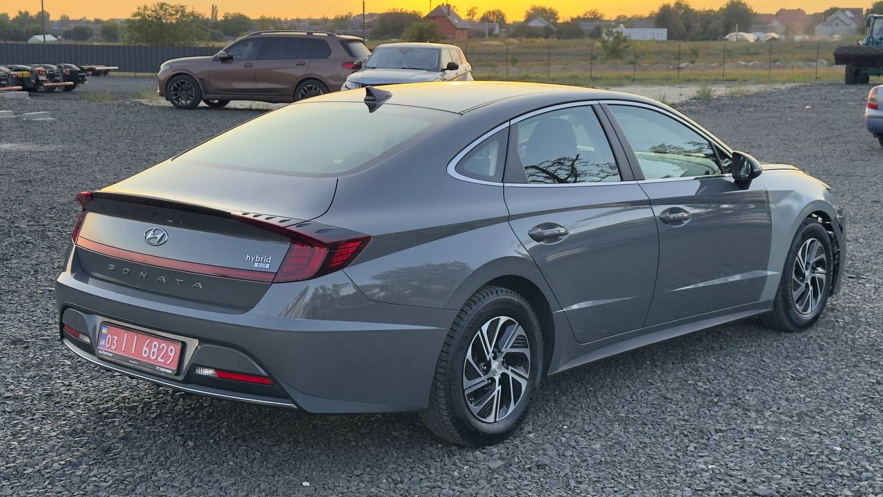 HYUNDAI SONATA HYBRID BLUE 2022