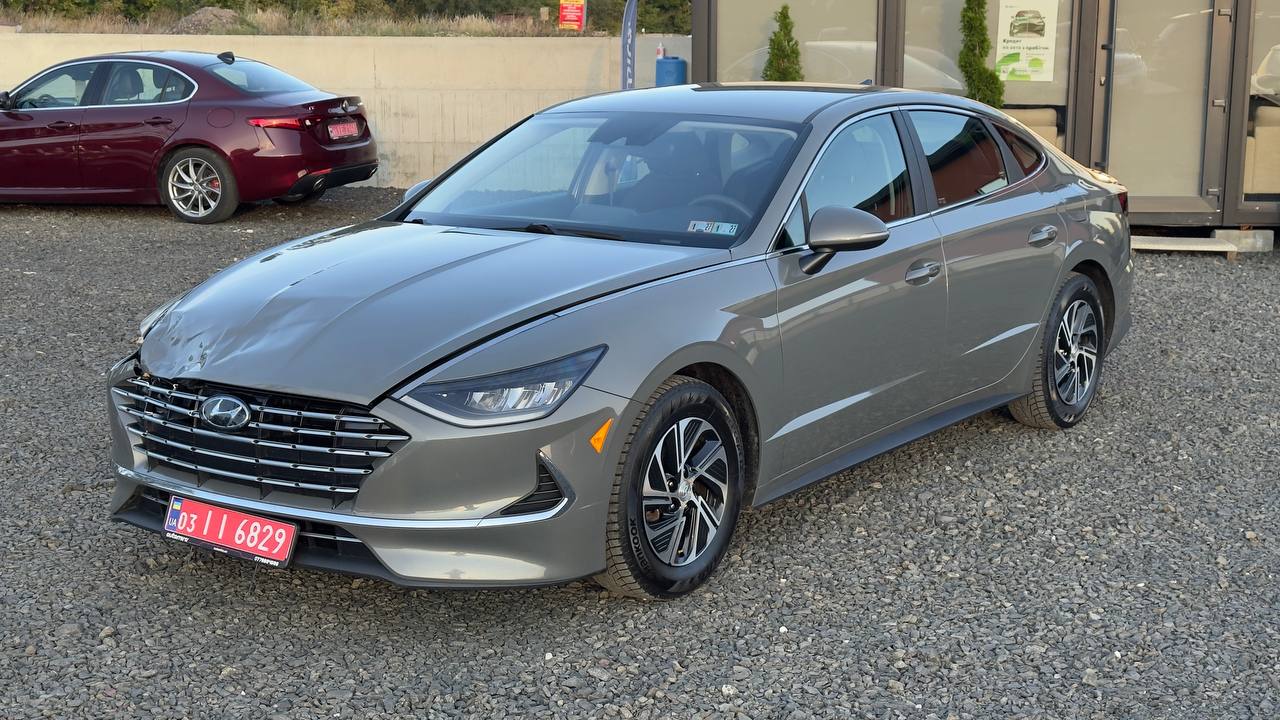 HYUNDAI SONATA HYBRID BLUE 2022