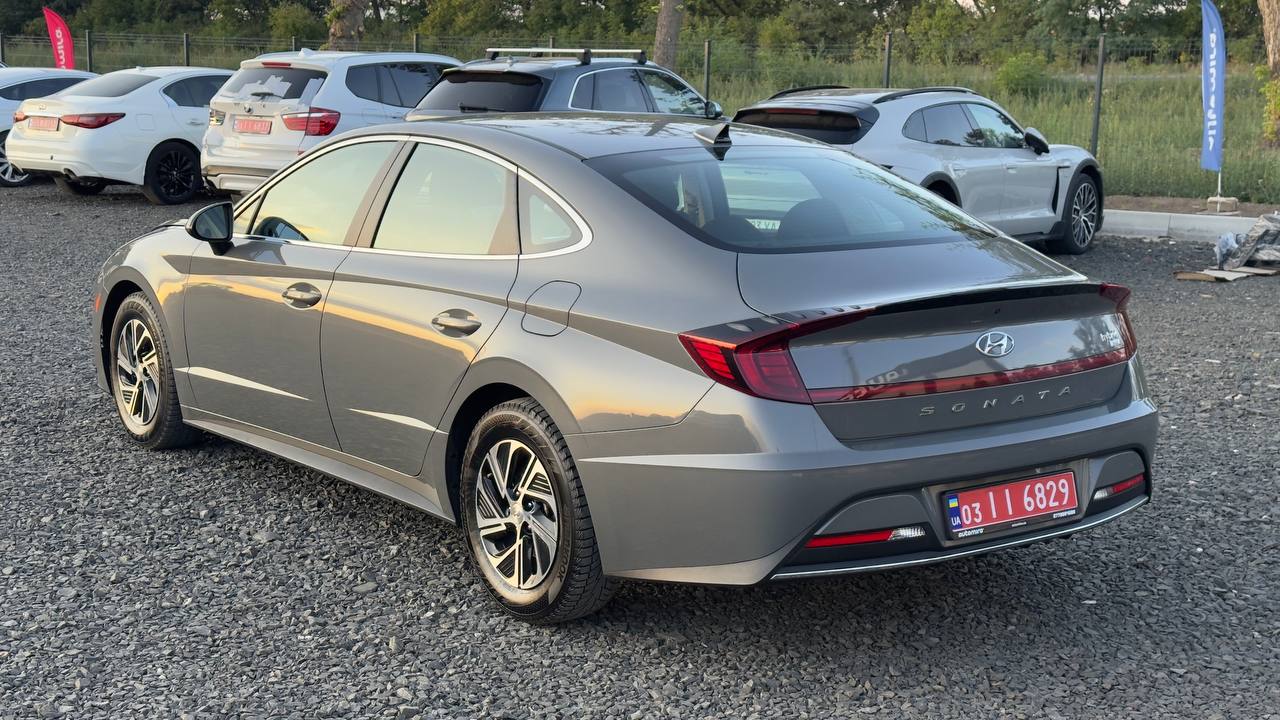 HYUNDAI SONATA HYBRID BLUE 2022