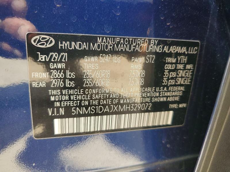 HYUNDAI SANTA FE SE 2021