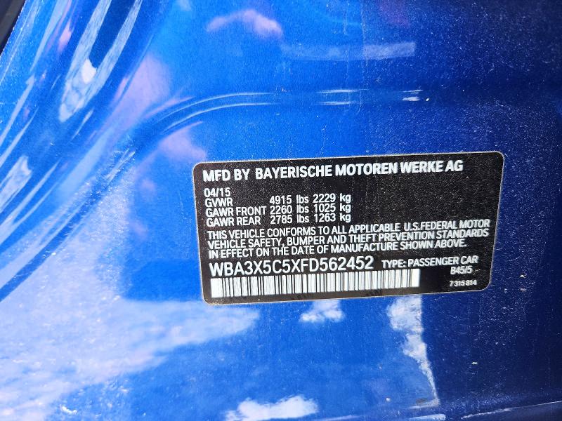 BMW 328 XI GT 2015