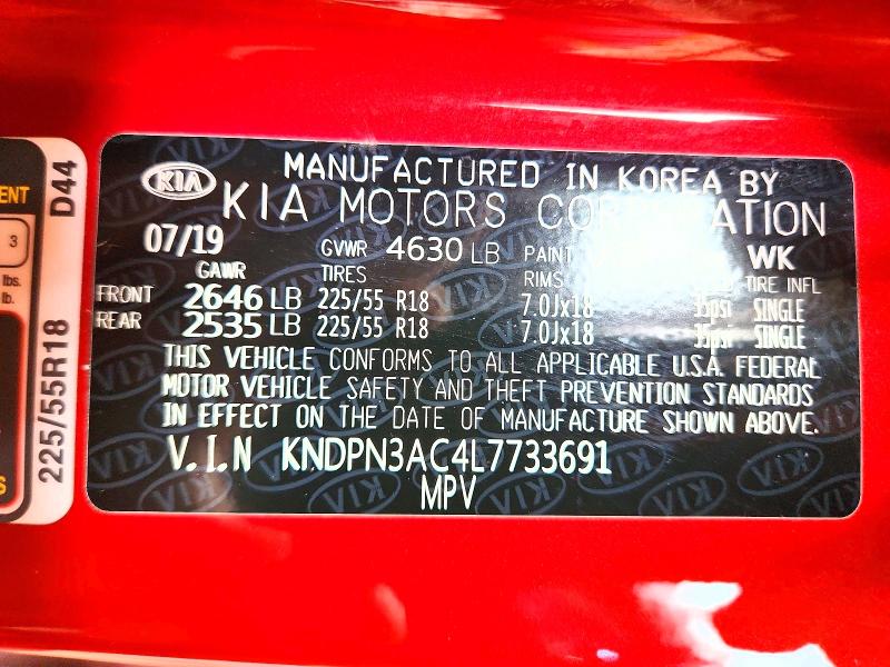 KIA SPORTAGE EX 2019