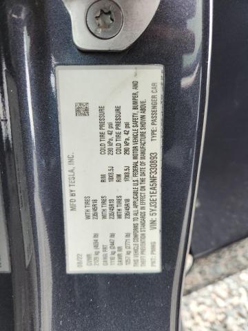 TESLA MODEL 3 2022