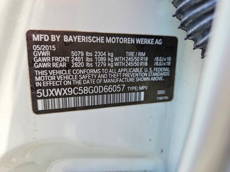 BMW X3 XDRIVE 28 I 2015