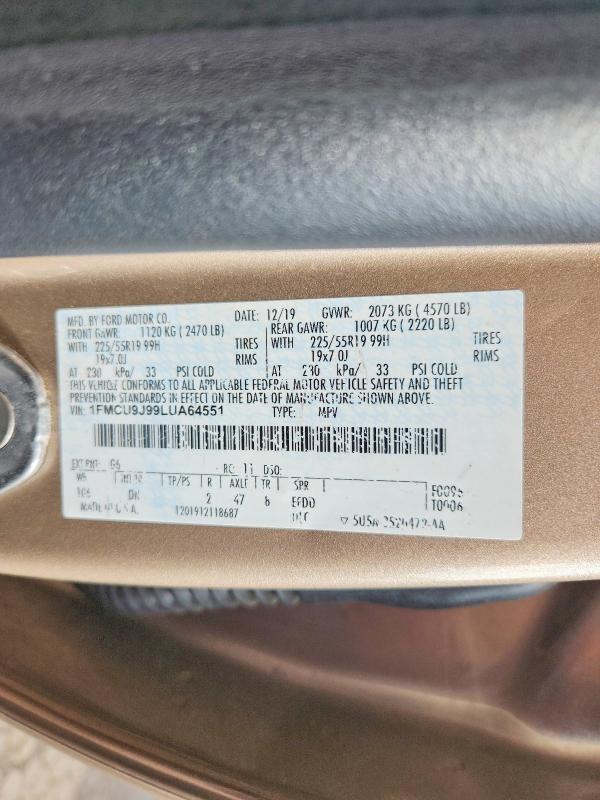 FORD ESCAPE TITANIUM 2019