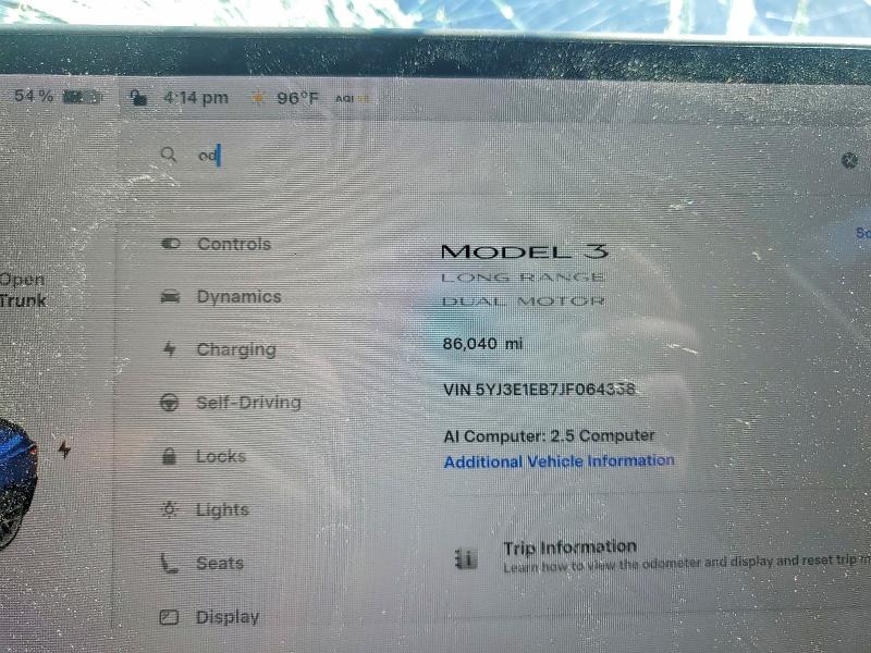 TESLA MODEL 3 2018