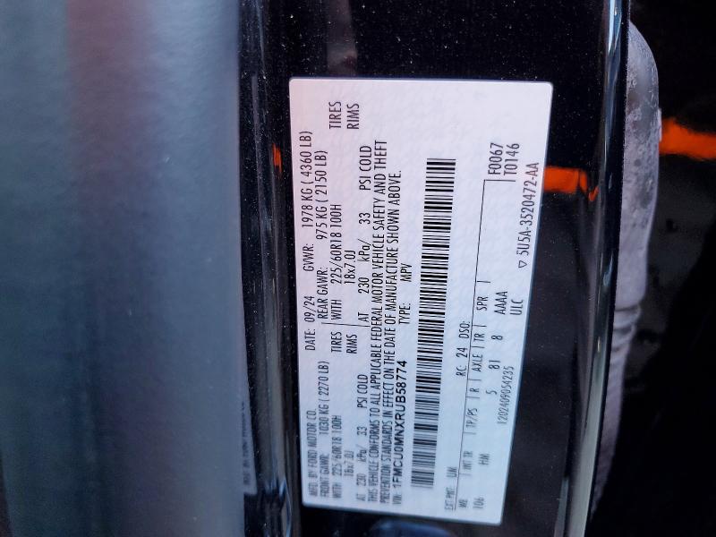 FORD ESCAPE ST LINE 2024