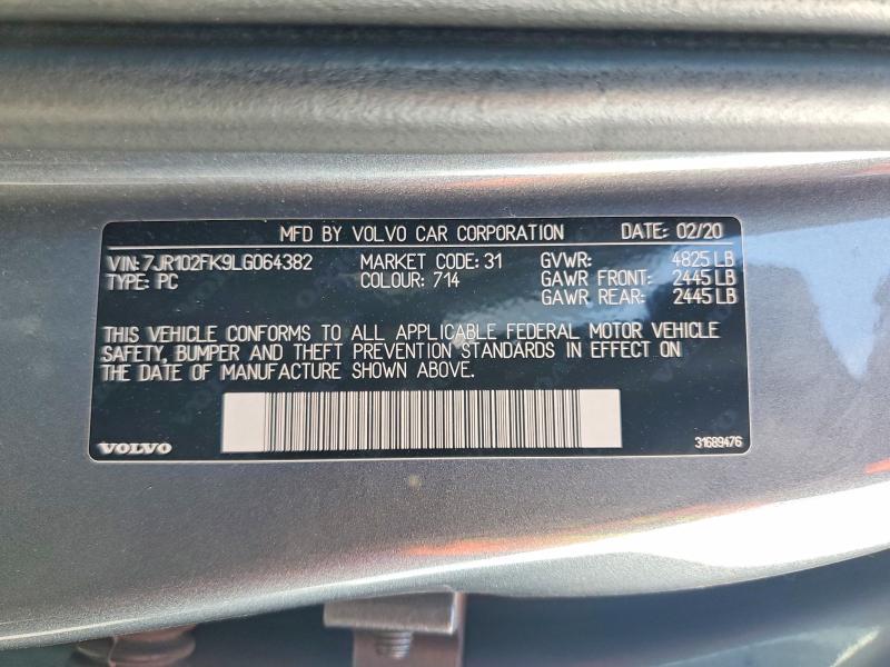 VOLVO S60 T5 MOMENTUM 2020