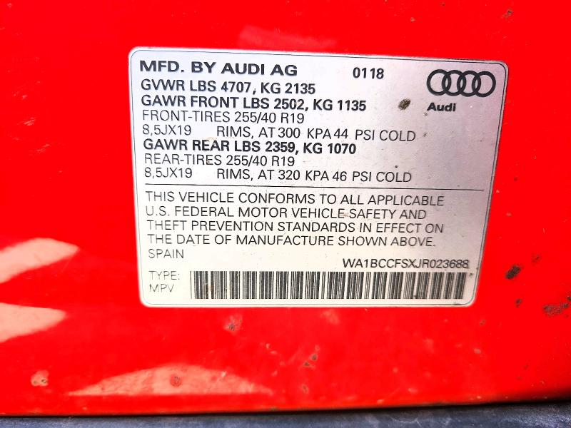 AUDI Q3 PREMIUM 2018
