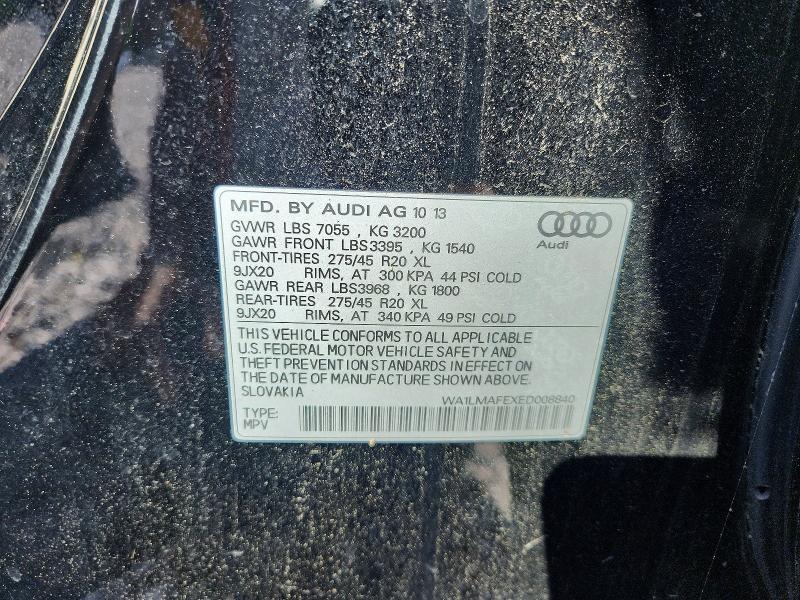 AUDI Q7 PREMIUM PLUS 2013