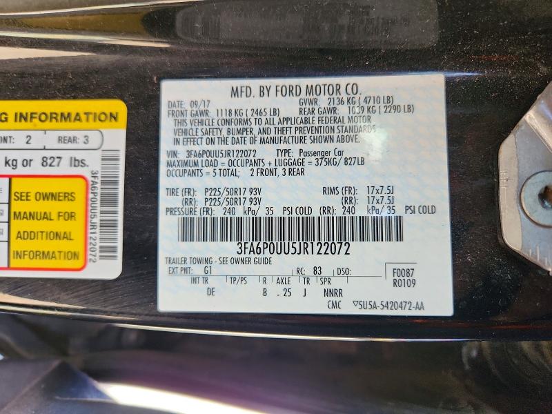 FORD FUSION 2017