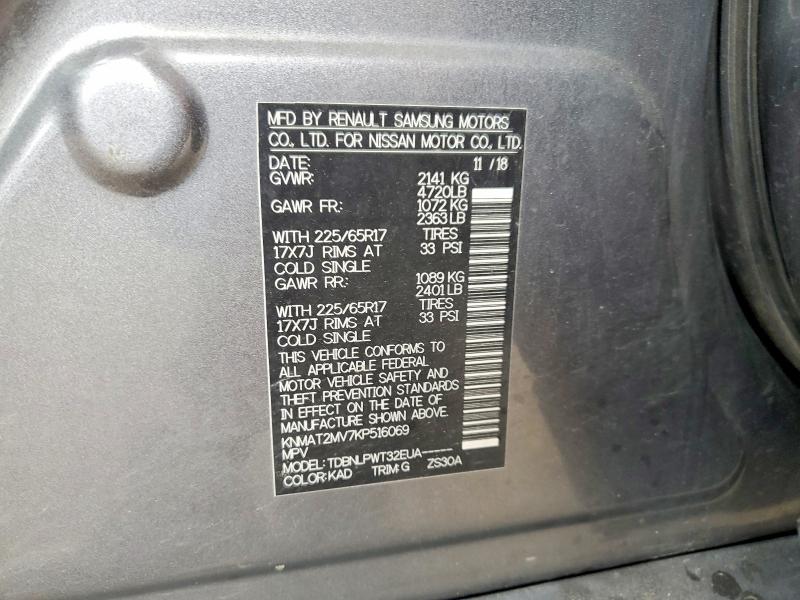 NISSAN ROGUE S 2018