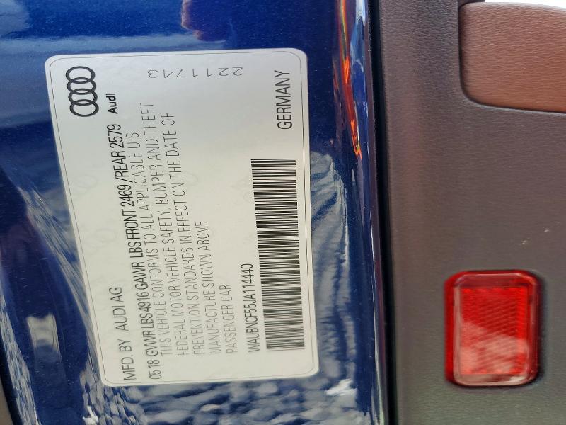 AUDI A5 PREMIUM PLUS 2018