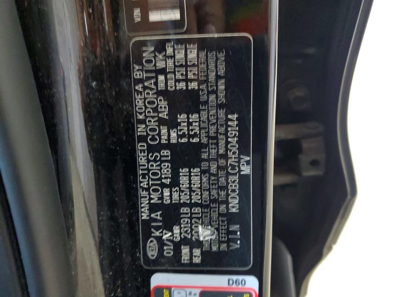 KIA NIRO LX 2017