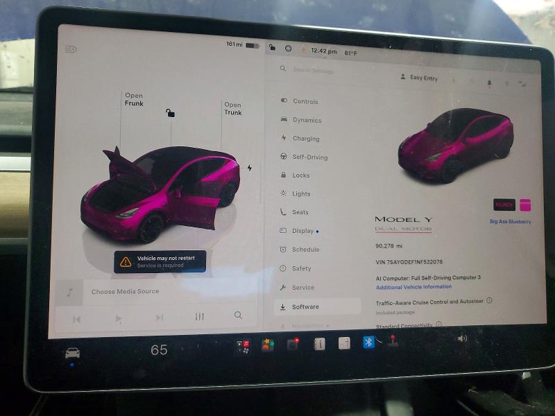 TESLA MODEL Y 2022