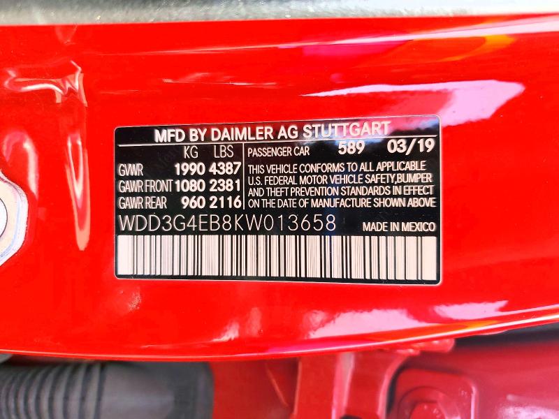 MERCEDES-BENZ A 220 2019