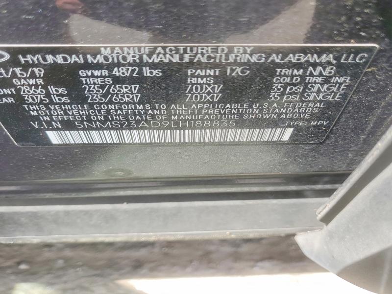 HYUNDAI SANTA FE SE 2019