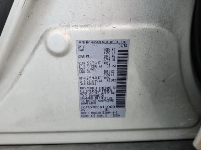 NISSAN ROGUE SV 2018