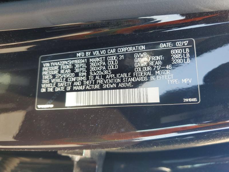 VOLVO XC90 T6 2017