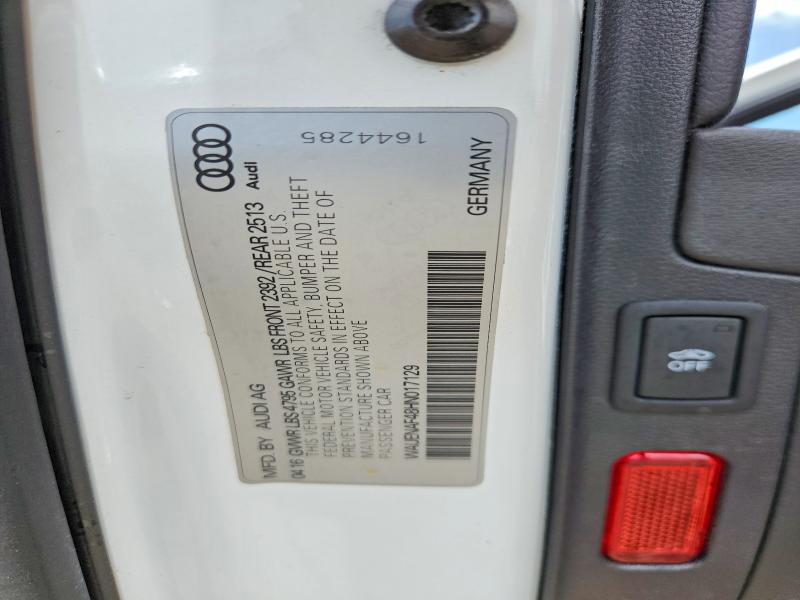 AUDI A4 PREMIUM PLUS 2016