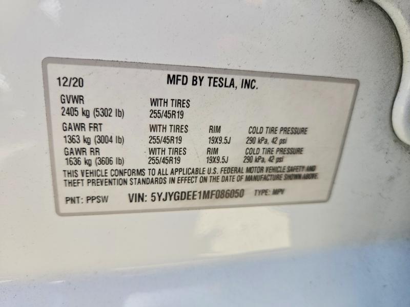 TESLA MODEL Y 2020