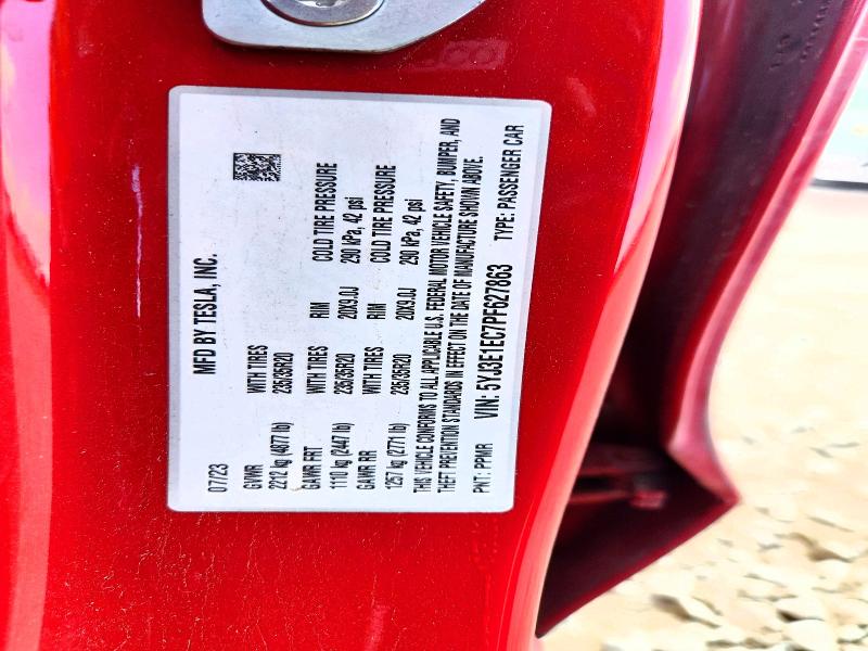 TESLA MODEL 3 PERFORMANCE 2023