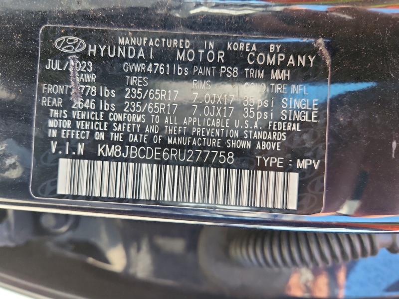 HYUNDAI TUCSON SEL 2023