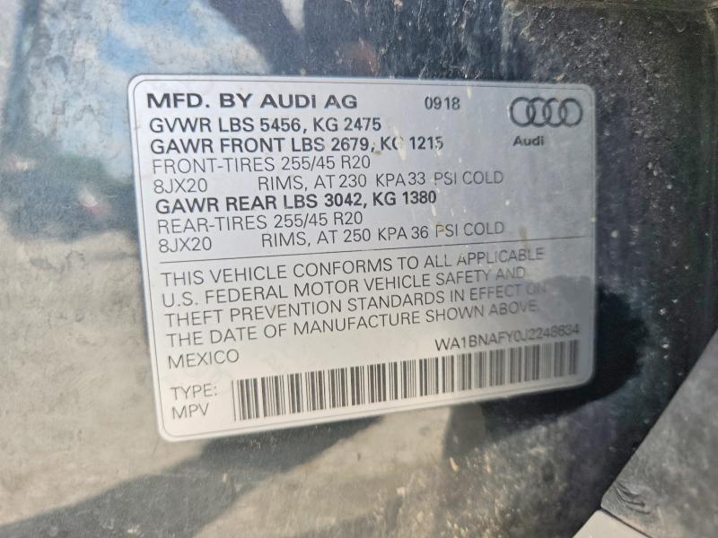 AUDI Q5 PREMIUM PLUS 2018