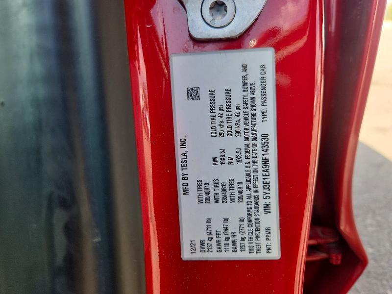 TESLA MODEL 3 2021