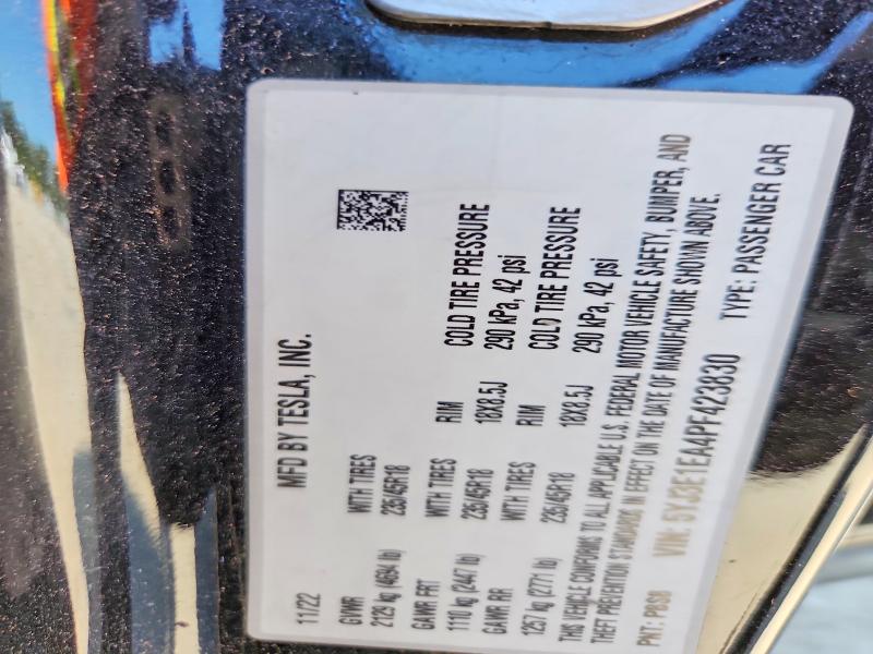 TESLA MODEL 3 2022