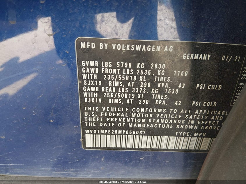 Volkswagen Id.4 Pro S 2021