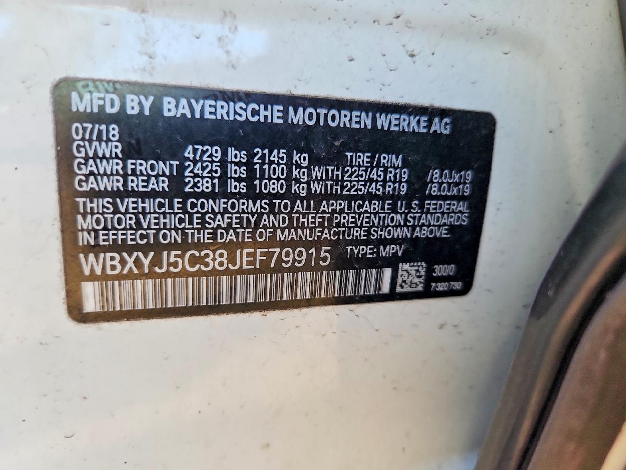 BMW X2 XDRIVE 28 I 2018