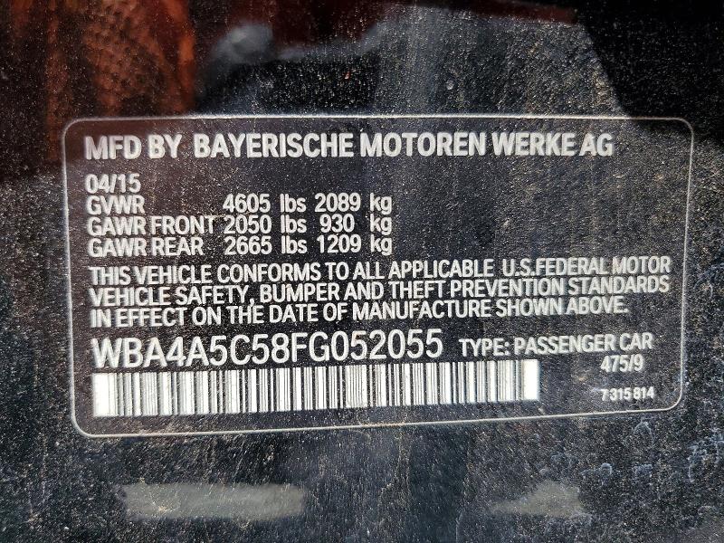 BMW 428 I GRAN COUPE 2015
